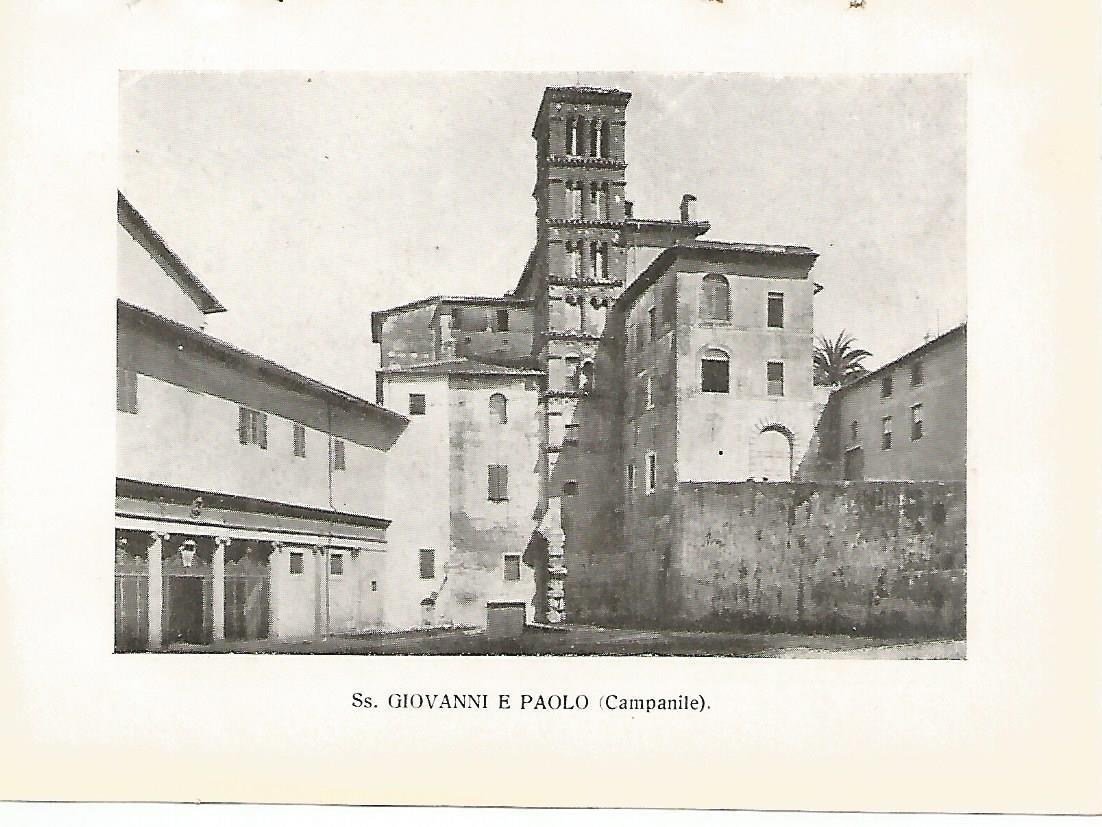 Lamina 1038: ROMA. San Giovanni e Paolo. Campanario