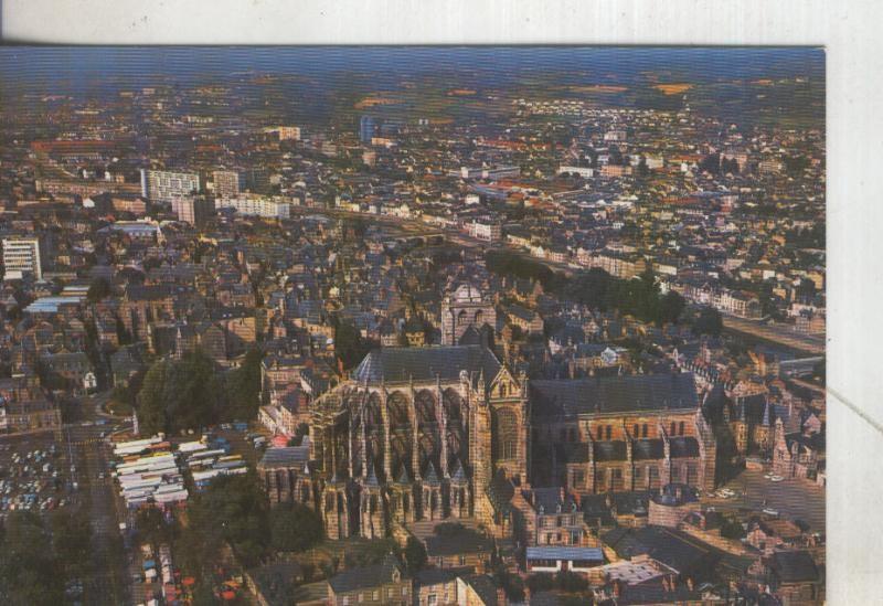Postal 5409 : Cathedrale St. Julien de Le Mans-Francia