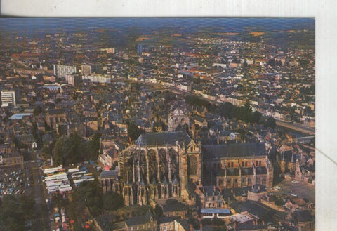 Postal 5409 : Cathedrale St. Julien de Le Mans-Francia