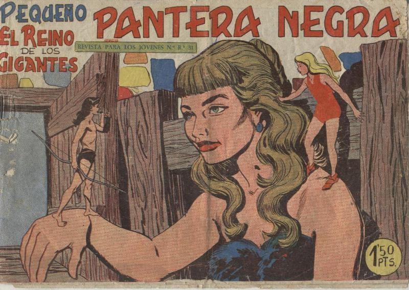 Pequeño pantera negra numero 151 (aviejado)