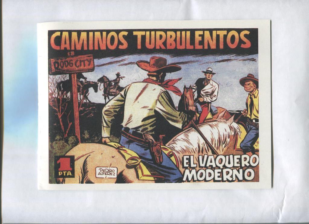Facsimil: El Vaquero Moderno numero 08: Caminos turbulentos