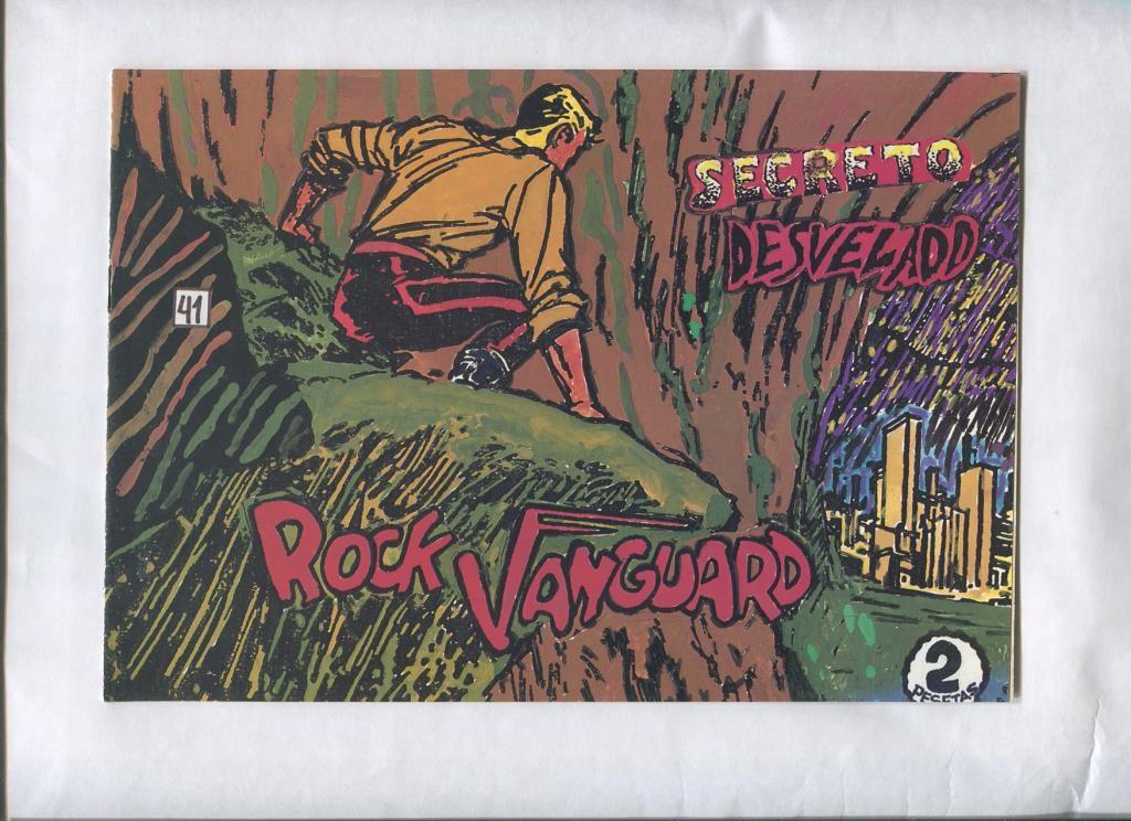 Facsimil: Rock Vanguard numero 41: Secreto desvelado