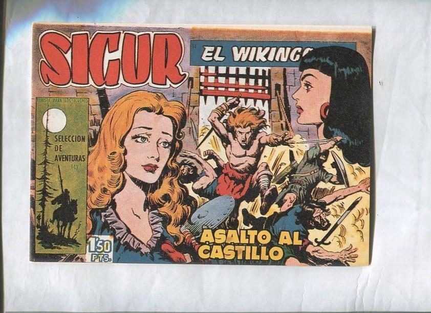 Facsimil: Sigur el vikingo numero 14: Asalto al castillo