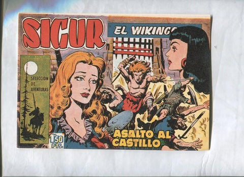 Facsimil: Sigur el vikingo numero 14: Asalto al castillo