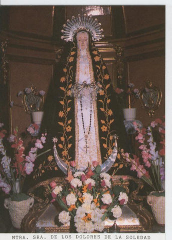 Postal Virgenes 425 : Nuestra Señora de los Dolores de la Soledad, Cehegin (Murcia)