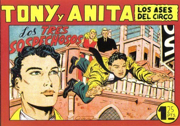 Tony y Anita facsimil numero 089: Los tres sospechosos