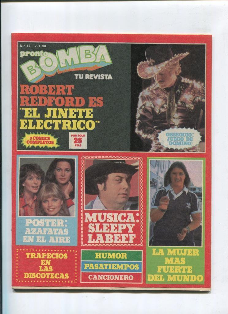 Bomba revista de comic + TV + articulos del corazon numero 14