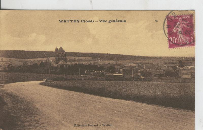 Postal 008595: Watten, vue generale