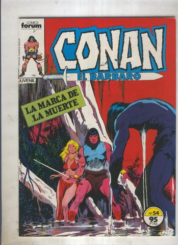 Conan el Barbaro primera edicion numero 054 (numerado 1 en trasera)