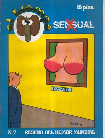 El Trompa revista chistes picantes numero 07: sexsual (solo la cubierta)