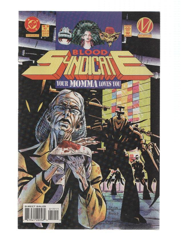 BLOOD SYNDICATE, Volume 1 Numero 19: Collections (Milestone)