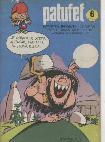 Patufet segona epoca numero 085: Salvador Espriu , Sr, Esteve i Estevet