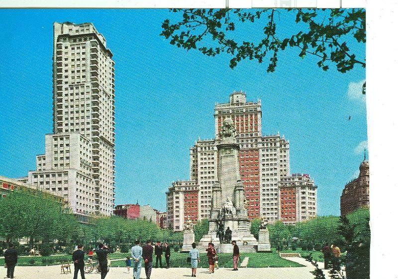Postal 006404 : Plaza España,Madrid