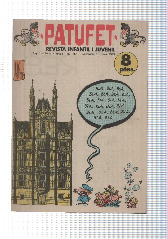 Patufet segona epoca numero 165: El planeta dels simis de Fer, La diada del Corpus, Maurici, L,elefant de Africa por Garcia Lorente