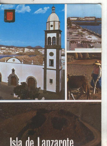 Postal 4735 : Vistas varias de Lanzarote