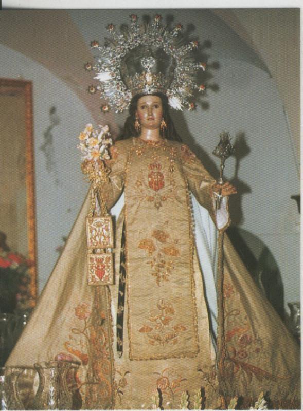 Postal 008662 : Virgen Ntra Sra de las Mercedes, Patrona de Puebla de Soto, Murcia
