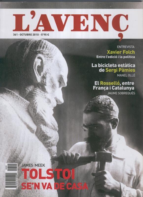 Revista L'Avenç numero 361: Tolstoi se'n va de casa