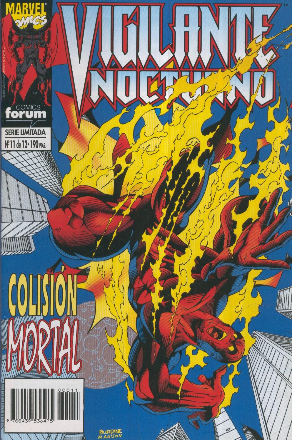VIGILANTE NOCTURNO Numero 11: Colision Mortal
