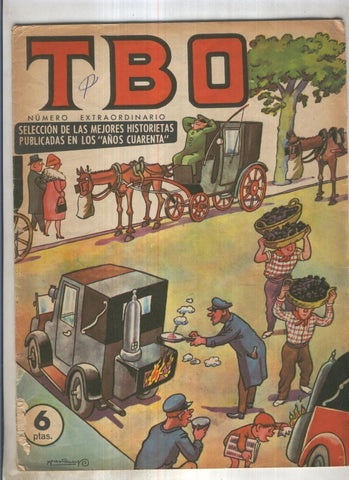 TBO extra 06 pts: Mejores historietas publicadas en los cuarenta (numerado 1 en trasera9