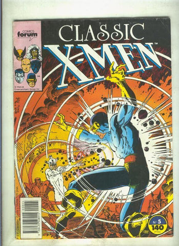 Classic X Men volumen 1 numero 05: Mi hermano, mi enemigo (numerado 3 en trasera)