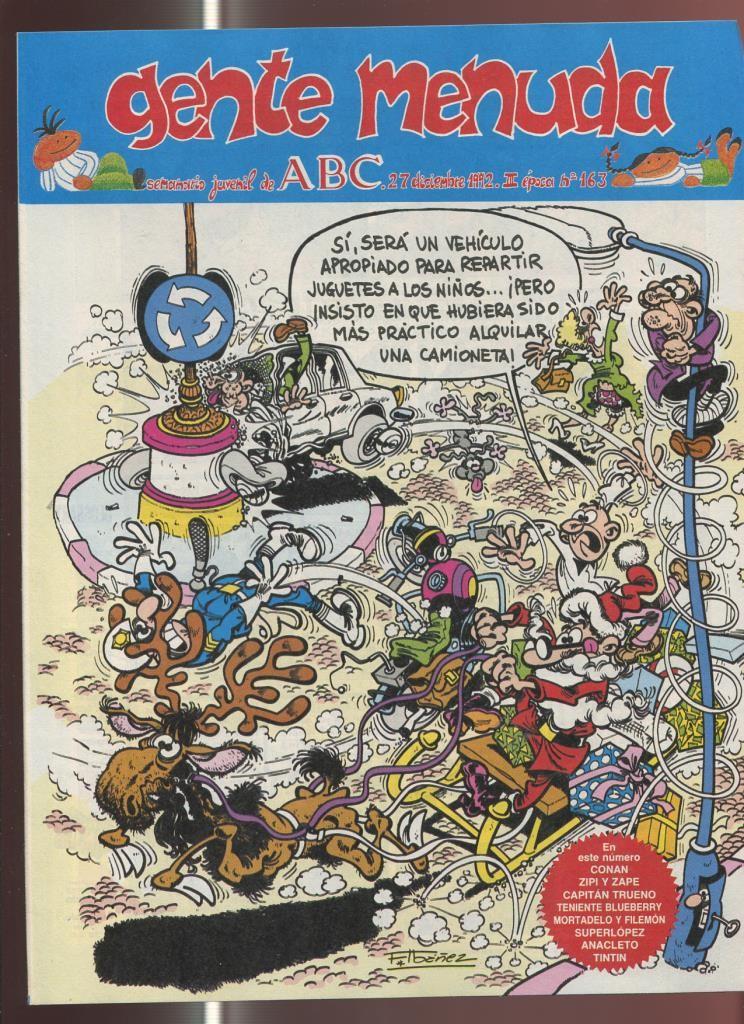 Gente Menuda seminario juvenil de ABC numero 163: El Capitan Trueno, etc