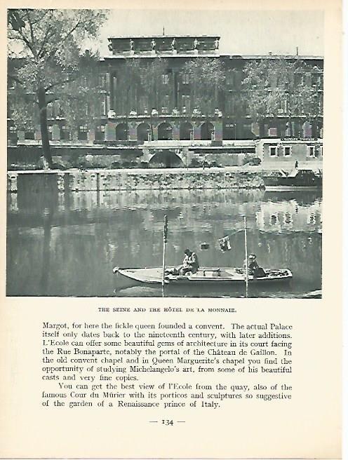 LAMINA 1777: PARIS. El Ssena y el Hotel de La Monnaie