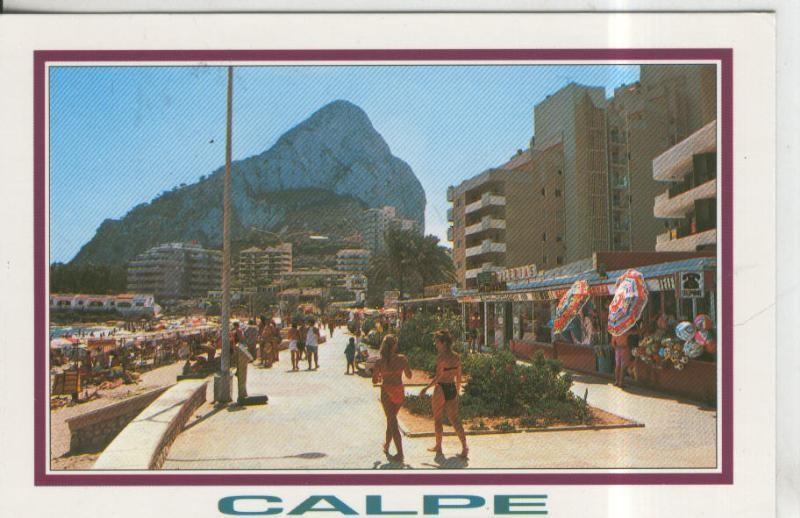 Postal 010398: Peñon de Ifach en Calpe en Alicante