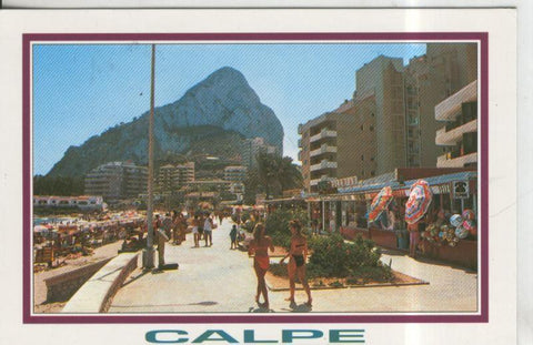 Postal 010398: Peñon de Ifach en Calpe en Alicante