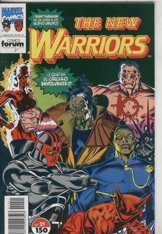 The New Warriors volumen 1 numero 21: El circulo envolvente