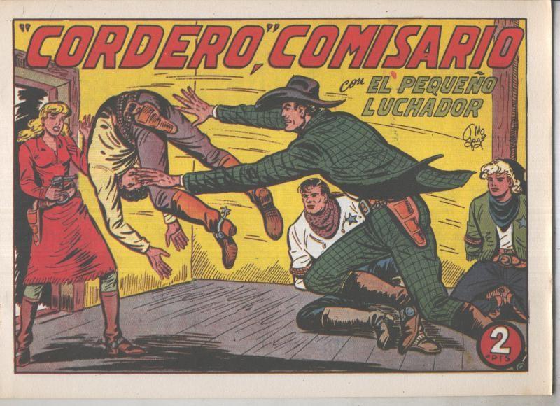 El Pequeño Luchador facsimil numero 174: Cordero, comisario