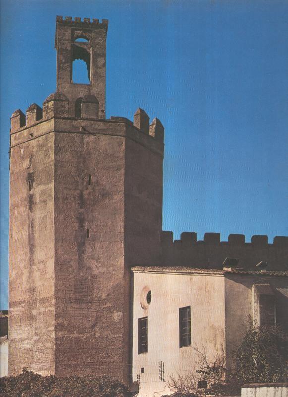Album Grafico de España lamina 22: Torre de Espantaperros, Badajoz