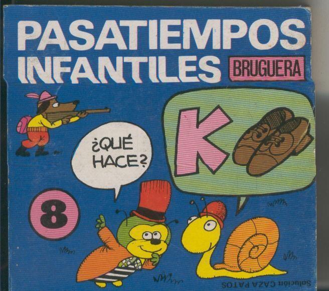 Pasatiempos infantiles numero 08