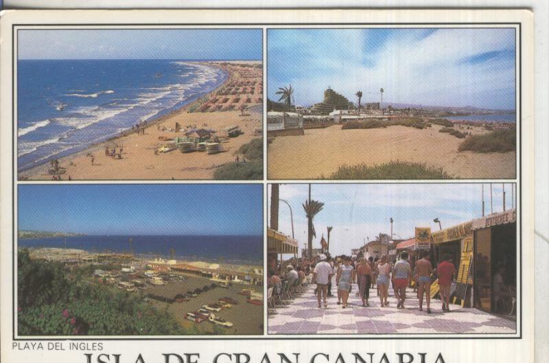 Postal 5108 : Playa del Ingles en Gran Canaria