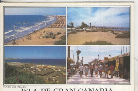 Postal 5108 : Playa del Ingles en Gran Canaria