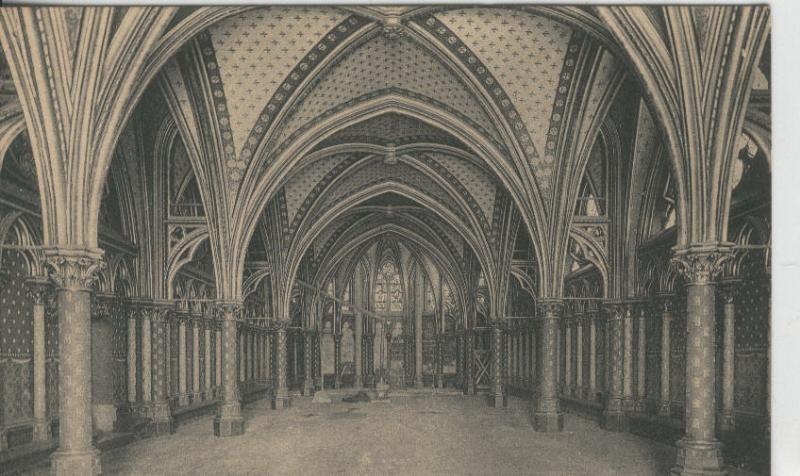 Postal 008858: Paris, La Crypte de la Sainte Chapelle