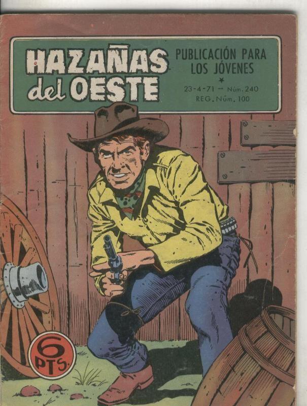 Hazañas del Oeste numero 240