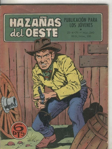 Hazañas del Oeste numero 240
