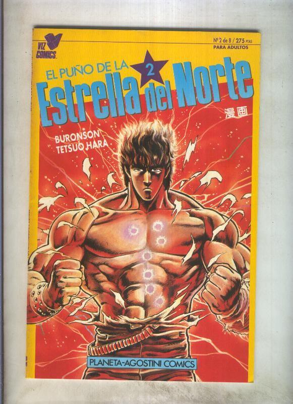 El Puño de la Estrella del Norte volumen 1 numero 02 (numerado 1 en interior cubierta)