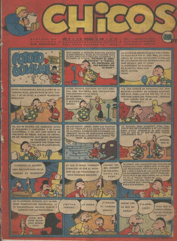 Chicos de Consuelo Gil numero 515 (procede de tomo desencuadernado)