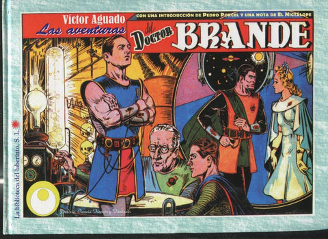 Facsimil: Las aventuras del Doctor Brande (hojas sueltas por haberse desencolado)