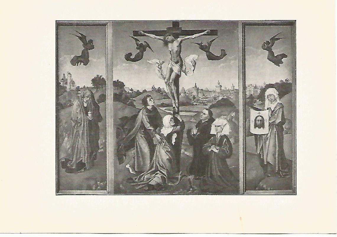 Lamina 882: WEYMEN. Cristo crucificado