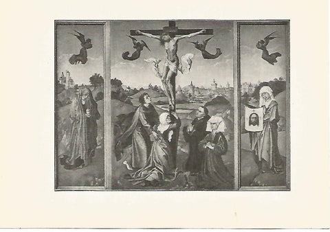 Lamina 882: WEYMEN. Cristo crucificado