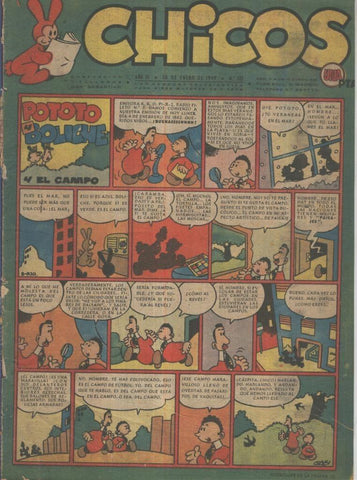 Chicos de Consuelo Gil numero 521 (procede de tomo desencuadernado)