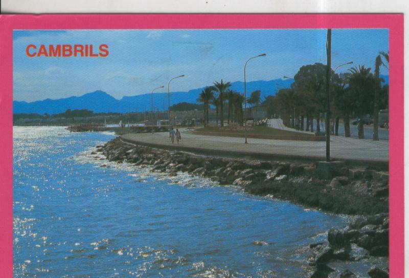 Postal 010066: Tarragona: Cambrils, paseo maritimo