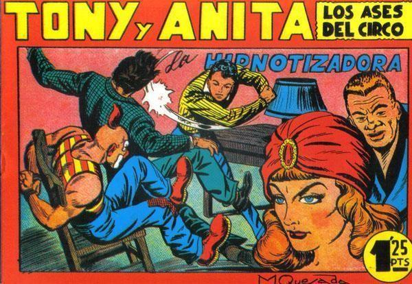 Tony y Anita facsimil numero 005: La hipnotizadora