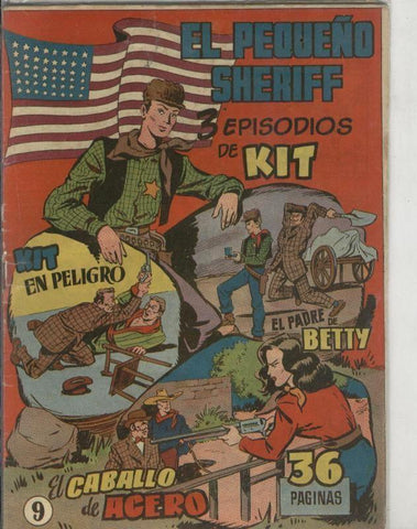 Pequeño Sheriff verticales numero 09: Kit en peligro