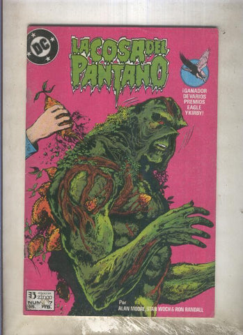 La Cosa del Pantano Saga American Ghothic numero 07 (numerado 1 interior cubierta)