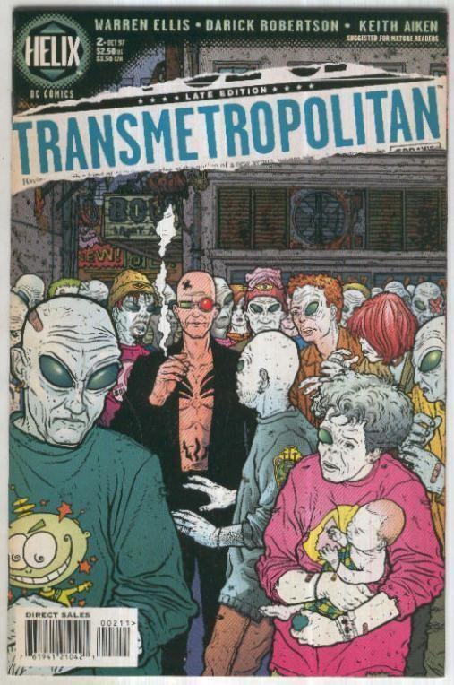 TRANSMETROPOLITAN, Vo.1 No.02: Down the Dip (DC-HELIX 1997)