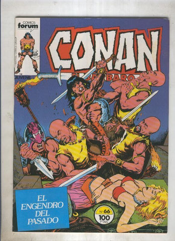 Conan el Barbaro primera edicion numero 066 (numerado 2 en trasera)
