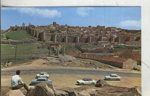Postal 4091 : Avila: Vista de la ciudad amurallada